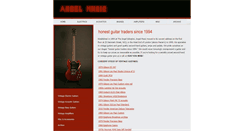 Desktop Screenshot of angelmusicguitars.com